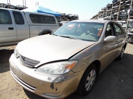 2002 TOYOTA CAMRY LE BEIGE 2.4L AT Z18296